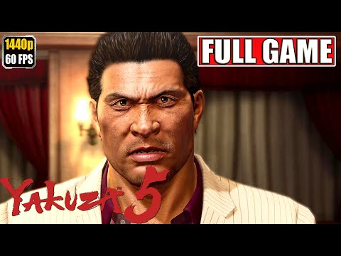 Yakuza 5 Remastered Gameplay Walkthrough [Full Game Movie &amp; Finale - All Cutscenes Longplay] No Comm