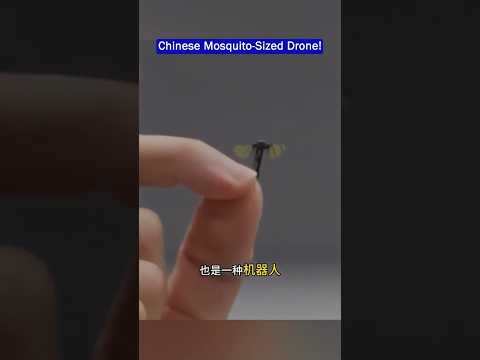 China’s Mosquito-Sized Spy Drone –Smallest Battlefield Drone